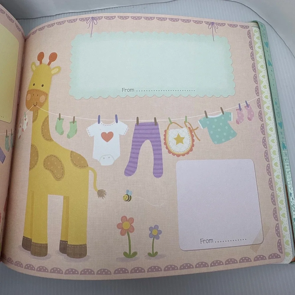 Wishes For Baby Tiger Tales Keepsake Memory Book Baby‎ Shower Gift New Mom